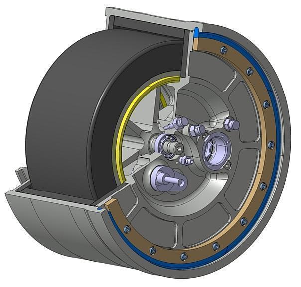 Volvo Car Corporation, Flywheel KERS, flywheel module